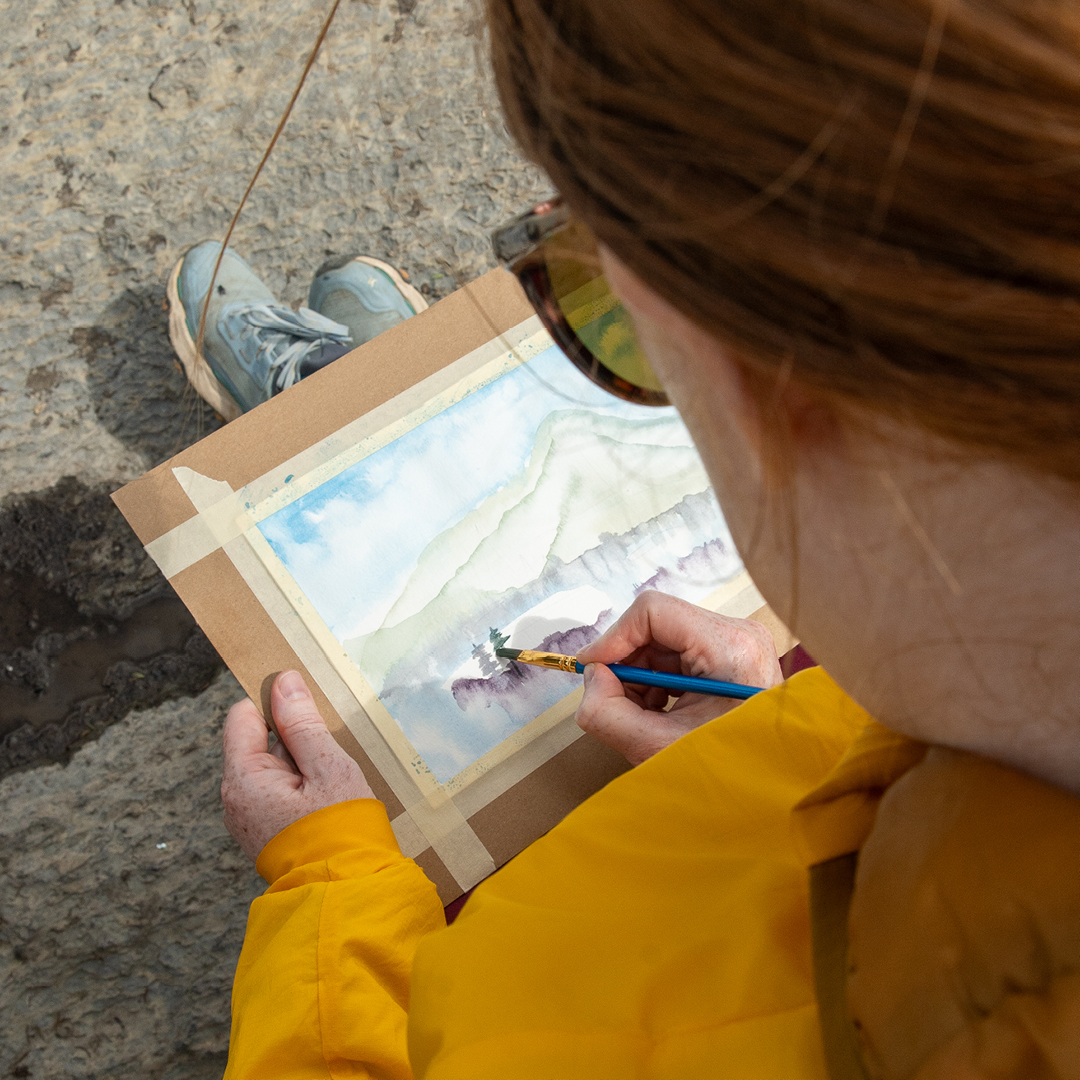 Watercolor Painting in the Rockies (September 21st) Hero thumbnail